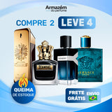 4 Perfumes Masculinos (100ml) - 1 Million | Y Yves Saint Laurent | Scandal | Eros Versace (5 Anos Armazém do Perfume)